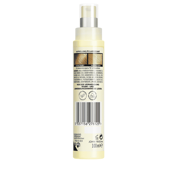 Stufenweise Blond Aufhellungsspray