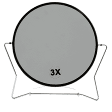 Miroir à poser avec étrier métallique - noir, x1 et x3vvv