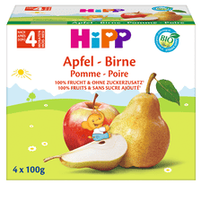 Fruchtpause Apfel Birne 4 x 100 g