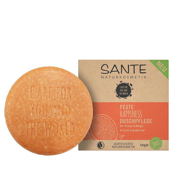 Solid Happiness Shower Care Arancia E Mango Biologici