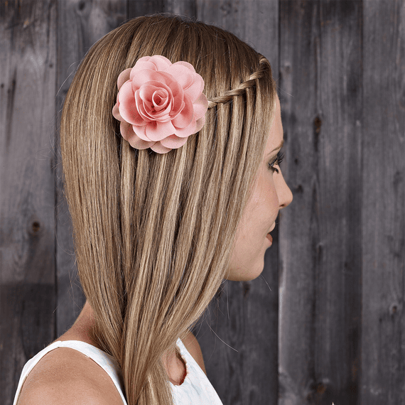 Celebride Flower on clip salmon haar shop.ch