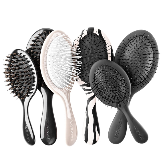 Classic Brush "Wet" Travel Black