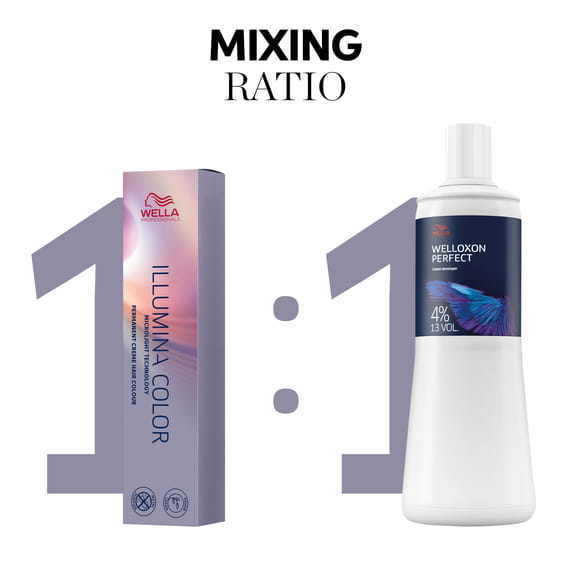 Crema colorante permanente