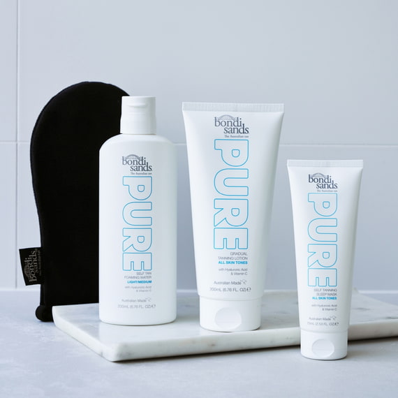Pure Self Tan Foaming Water Light/Medium