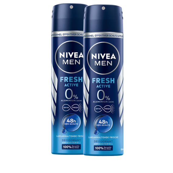 Deo Fresh Active Spray Male Duo