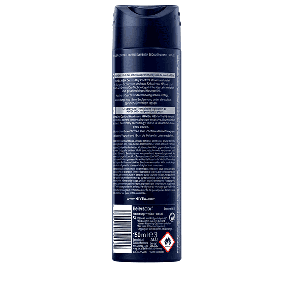 Deo Derma Dry Control Maximum Spray 