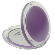Miroir de poche violet