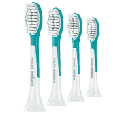 For Kids Têtes de brosse standard pour brosse à dents sonique 4x HX6044/33