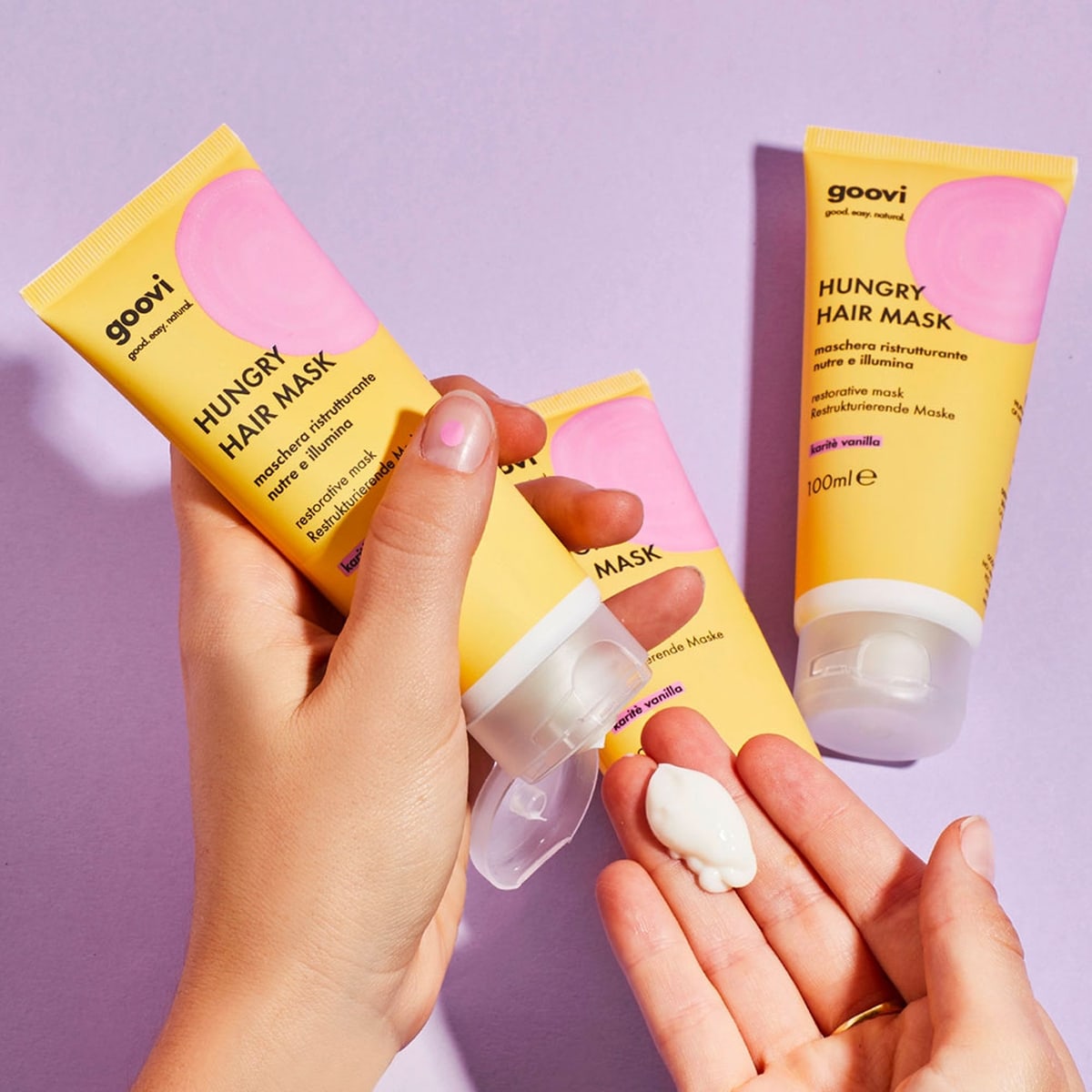 Goovi • Hungry Hair Mask Hair Repair Mask •