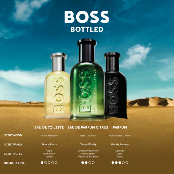 BOSS BOTTLED BOLD CITRUS 限定版（新品） BOSS - BOSS Bottled Bold Citrus eau de parfum 200 ml