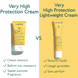 Very High Protection Lightweight Cream SPF50+