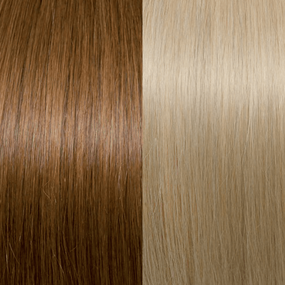 Full Head Extensions 50/55 cm - 27/140, Tobacco Blond/Platinum Blond