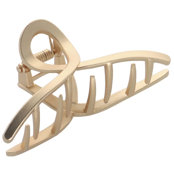 Hair Clip Gold Matt 