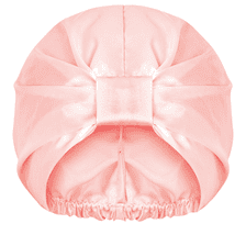 Anti-Frizz Satin Hair Bonnet - Satin Pink