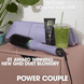 Duet blowdry Hair Dryer Brush galactic lilac