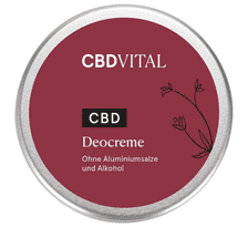 CBD deodorant cream