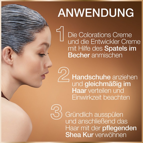 Dauerhafte Haarfarbe