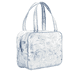 Kosmetiktasche mit Griff  - Blue Brocade
