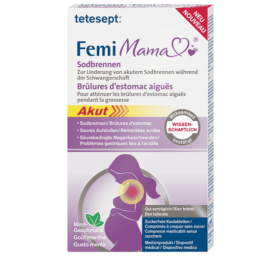 Femi Mama Sodbrennen - 10 Chewable Tablets