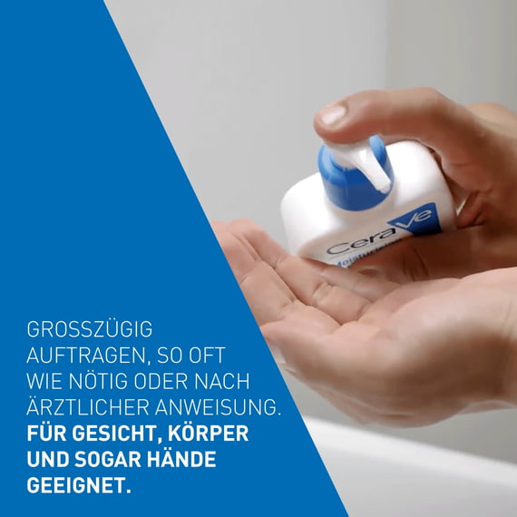 Feuchtigkeitslotion für trockene Gesichts- und Körperhaut