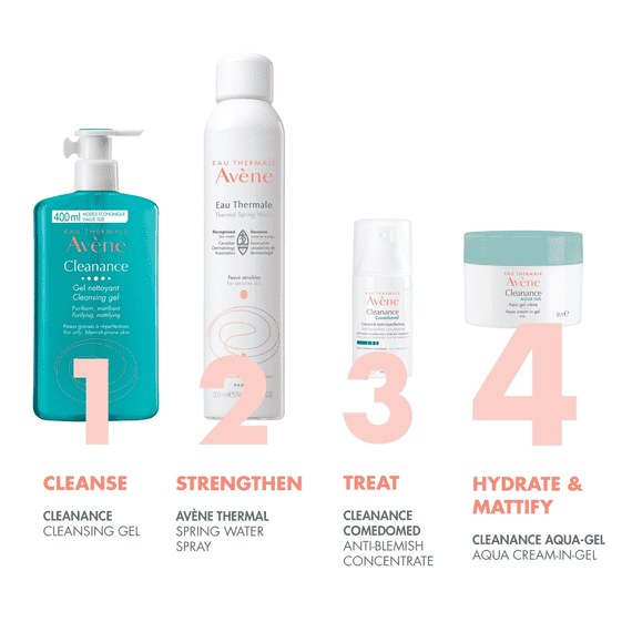 Avène • Mattifying Aqua-Gel for oily, blemish-prone skin 50 ml