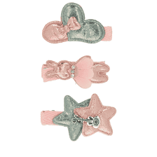 Set Di 3 Fermagli Per Capelli