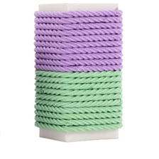 Mini-attaches à cheveux (20 pièces - Mint & Violet - paquet mixte)