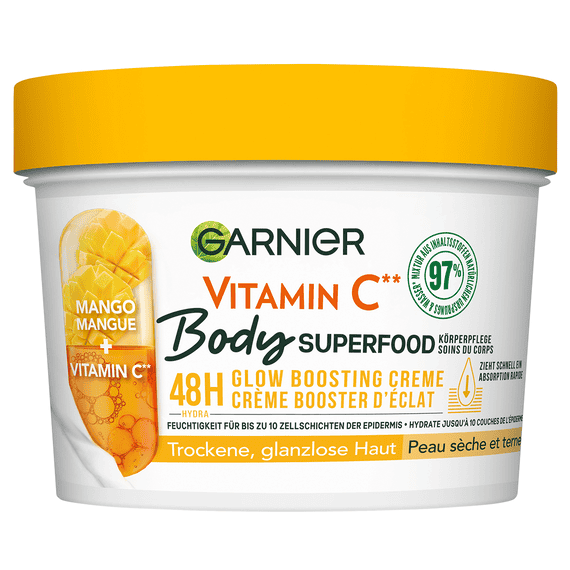 Garnier • Body Superfood Mango Vitamin C Körperpflege • Haar Shopch
