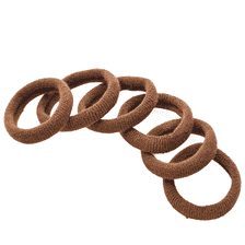 Fascetta Per Capelli Eco-Line, Marrone, 6 Pezzi