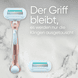 Rosegold Rasierer mit 1 Klinge und Duschhalterung