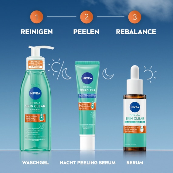 Derma Skin Clear Rebalance & Clear Serum
