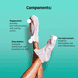Cooling Effect Moisturizing Foot Mask - 2 Socks