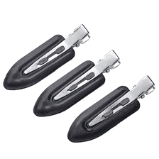 Make-up Clip black, 3 pcs.