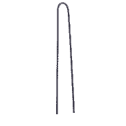 PROFI-Haarnadeln geriffelt, 53 mm, U-förmig, 40 Stück, schwarz