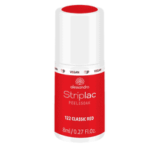 Alessandro - Striplac Peel or Soak - Classic Red - 8ml