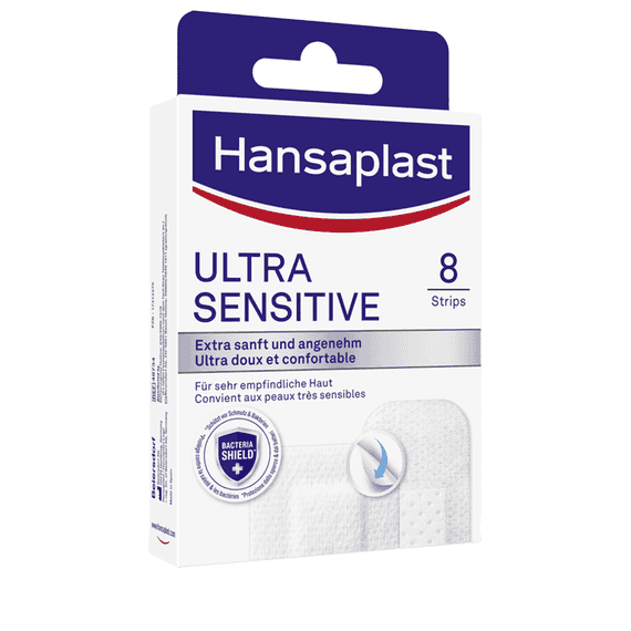 Hansaplast • Pansements Silicone Ultra Sensitive Mixpack • haar