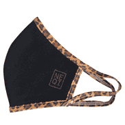 Set of 3 Fabric Protective Mask Leopard S-M