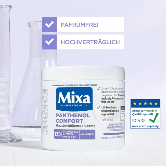 Hautberuhigende Creme