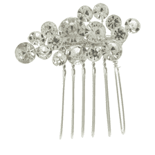 Small Hair Comb With Rhinestones