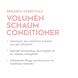 Volumen Schaum Conditioner