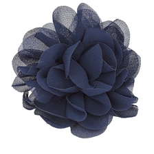 Fleur sur pince, navy