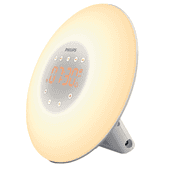 Wake-up Light Silber