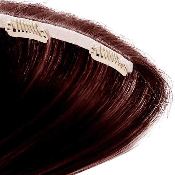 Clip-In Hair Extensions 50/55 cm - 530, deep dark red