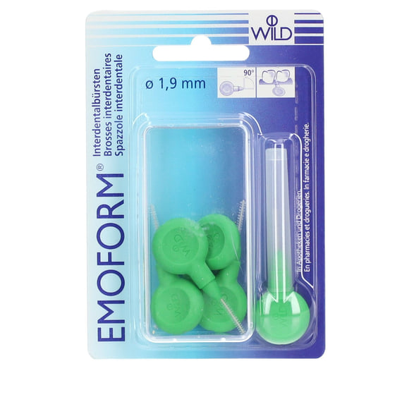 Brossettes Interdentaires 1.9 mm Vert Clair - 5 pcs.