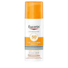 Sun Oil Control Sun Gel-Creme tinto Medium SPF50+
