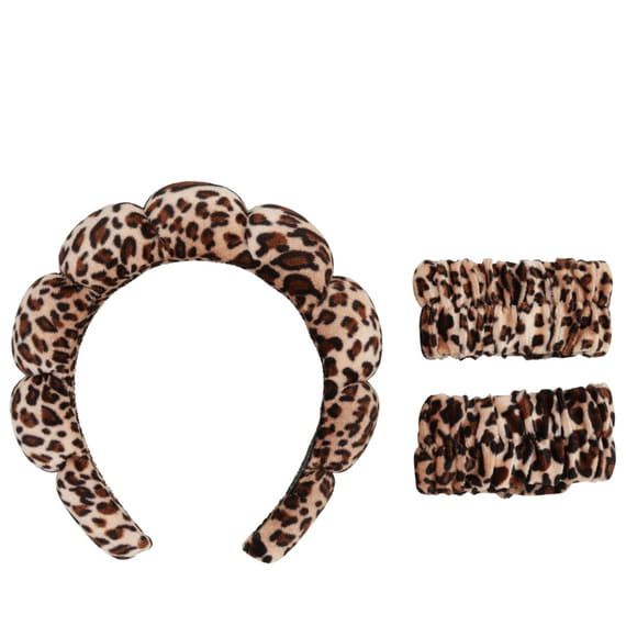 Serre-Tête Démaquillant Avec Bracelets