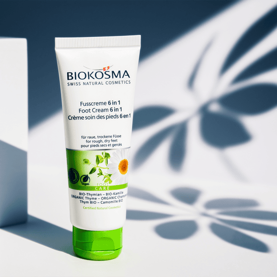 Créme soin des pieds 6 in 1 Thymian Kamille