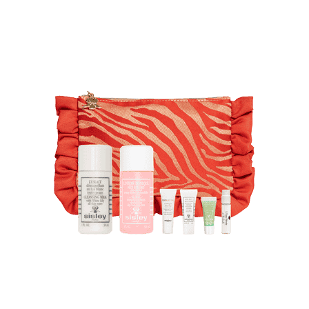 Trousse de toilette rouge