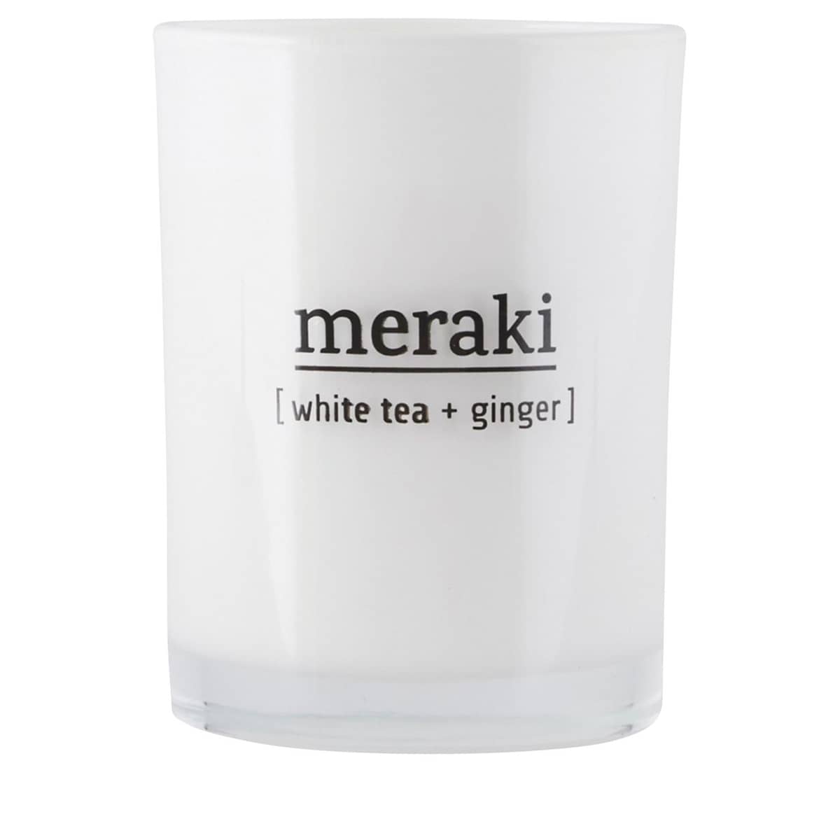 Meraki • Scented Candle White Tea & Ginger 220 g •