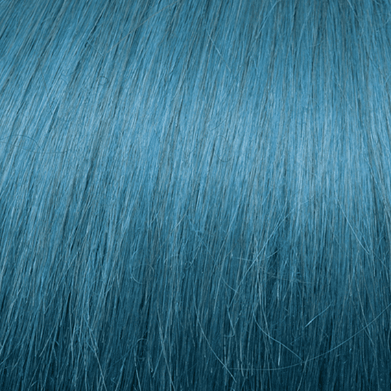 Keratin Hair Extensions 50/55 cm - Turquoise